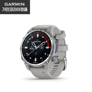 ★퀵핏밴드증정 [가민/GARMIN] Descent Mk3 43mm (디센트 MK3 43mm) 포그 그레이 실리콘 밴드