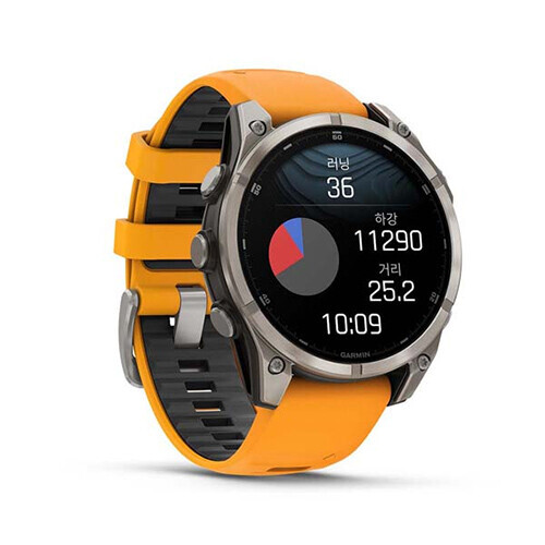 물이좋다,[가민/GARMIN] Fenix 8 47mm AMOLED (Spark Orange) 피닉스8 아몰레드 스파크 오렌지